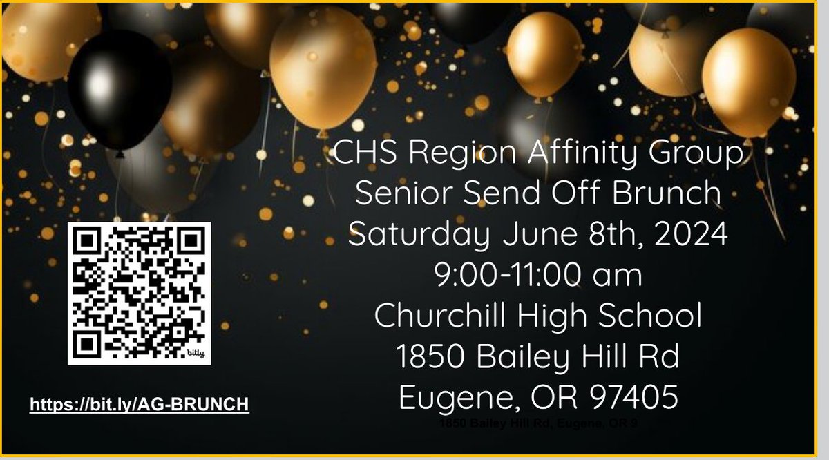 Join us in celebrating our affinity group seniors. All are welcome to attend this regional event! Please register using the QR code or bit.ly/AG-BRUNCH .
