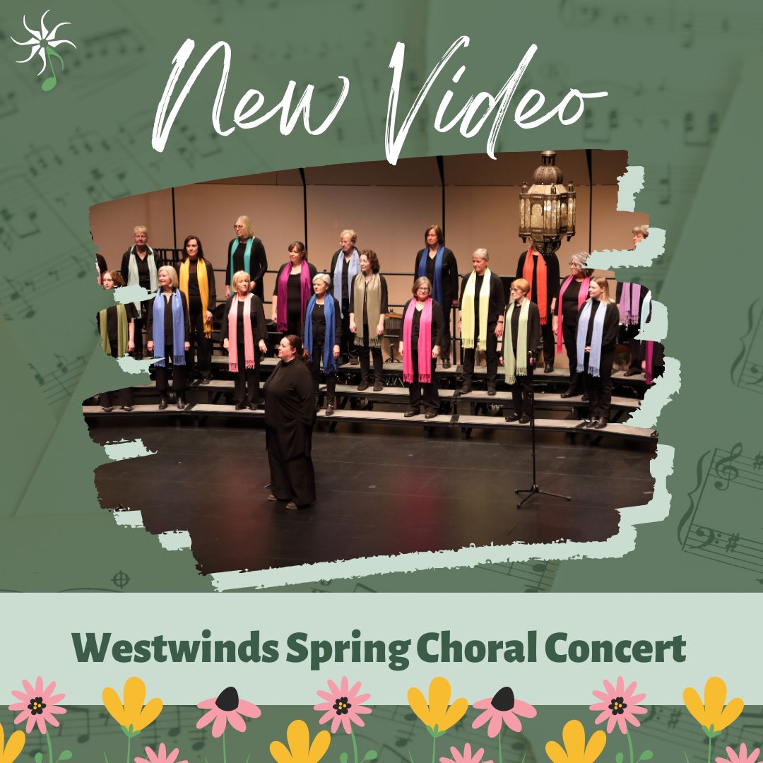 WestwindsMusic's tweet photo. Our Spring Choral Concert is now live on our YouTube channel! If you weren't able to make it earlier this month, now's your chance to listen to some beautiful music making. More videos to come! https://t.co/BnBrcLgypX
#music #choir #concert #yyc #calgaryevents #yycevents #singer https://t.co/GHuFRWCKp0