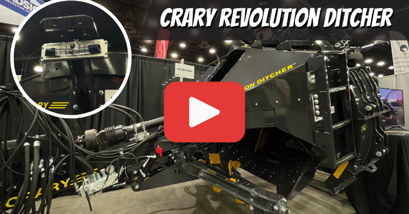 FarmsNews's tweet photo. Crary provides an overview of its Revolution #Ditcher!
β 6.5' diameter rotor
β Protected driveline and gearbox clutch
β Bolt-on replaceable wear parts conveniently colored
β and much more!
Watch along as Dan Anderson gives you the details in this video π
#FarmMachinery