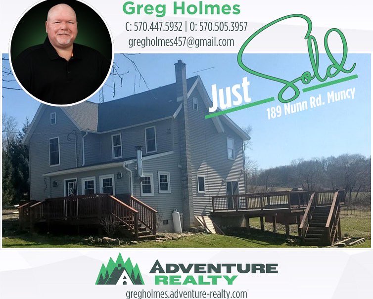 Congratulations to Greg and his buyers. 👏🏻👏🏻

#realestate #adventurerealty #adventure #local #startyouradventure #realestateagent #pennsylvania