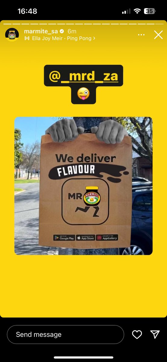 JOSH_F_S's tweet photo. Loving the Elections Banter between @MrD_SouthAfrica and Marmite 👌🏽😂 https://t.co/6hXz7zdvE0