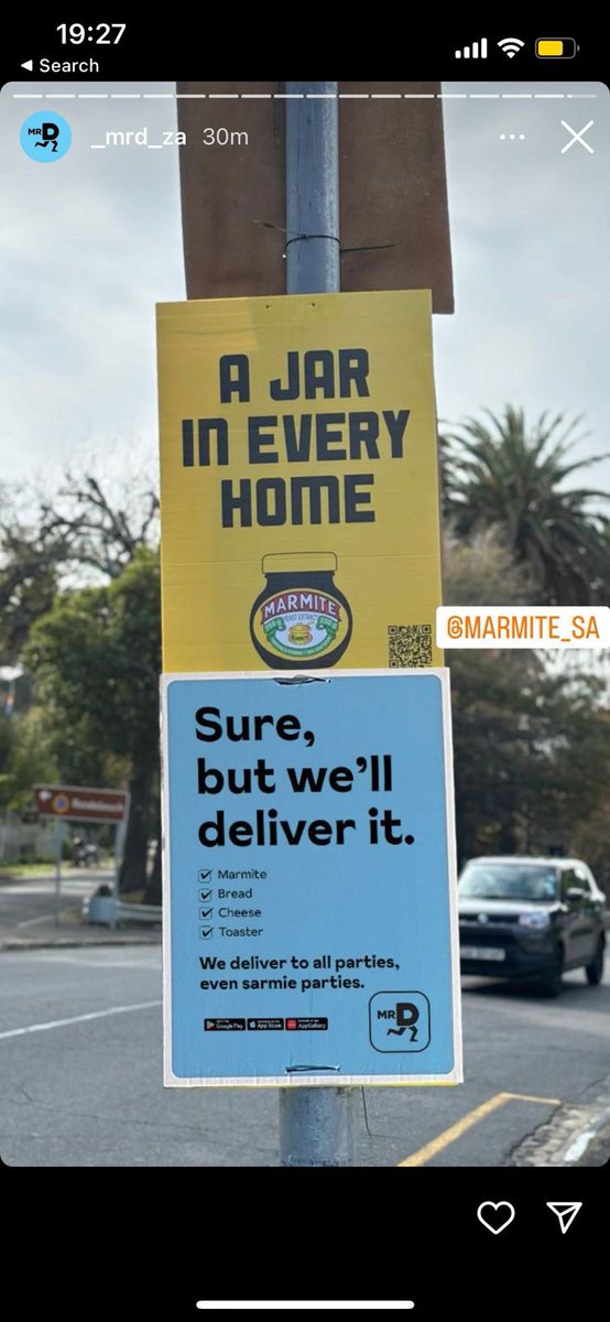 Loving the Elections Banter between <a href="/MrD_SouthAfrica/">Mr D</a> and Marmite 👌🏽😂