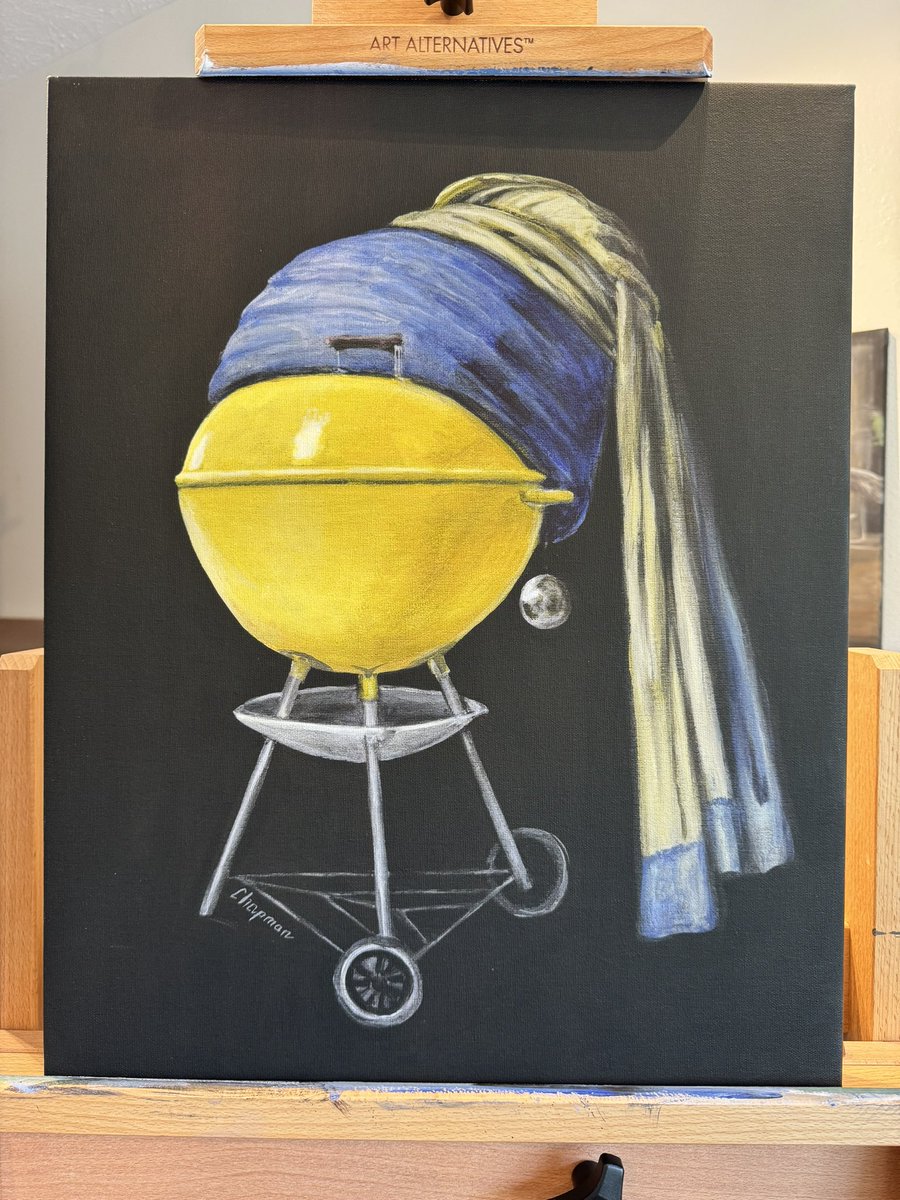 The Grill with the pearl earring.