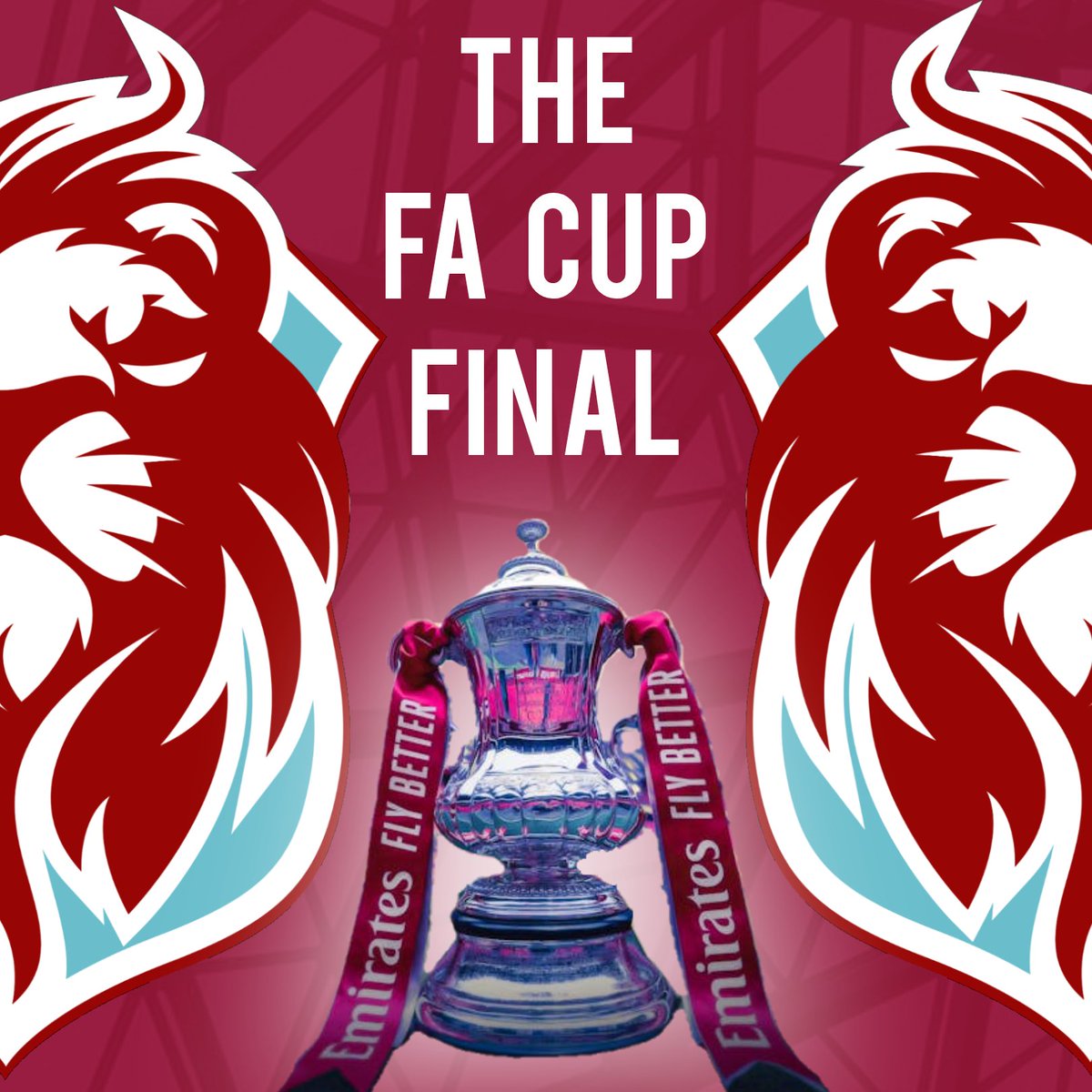 🏆 𝗧𝗛𝗘 𝗙𝗔 𝗖𝗨𝗣 𝗙𝗜𝗡𝗔𝗟 🏆 Join us at The Pilot Bar for The @EmiratesFACup Final Saturday 25th May 3PM @ManCity v @ManUtd We are open from 1pm #COYU #FACup #HUFC