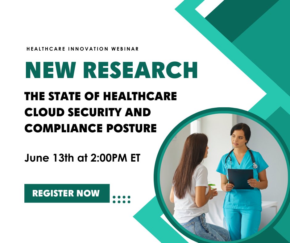 Healthcare Cloud Security: Are You Prepared? Join us June 13 at 2 PM ET: bit.ly/4dRtfzb 75% of healthcare CISOs/CIOs struggle with balancing security and growth. Recent breaches show the high cost of compliance debt. Get insights from 200 leaders!