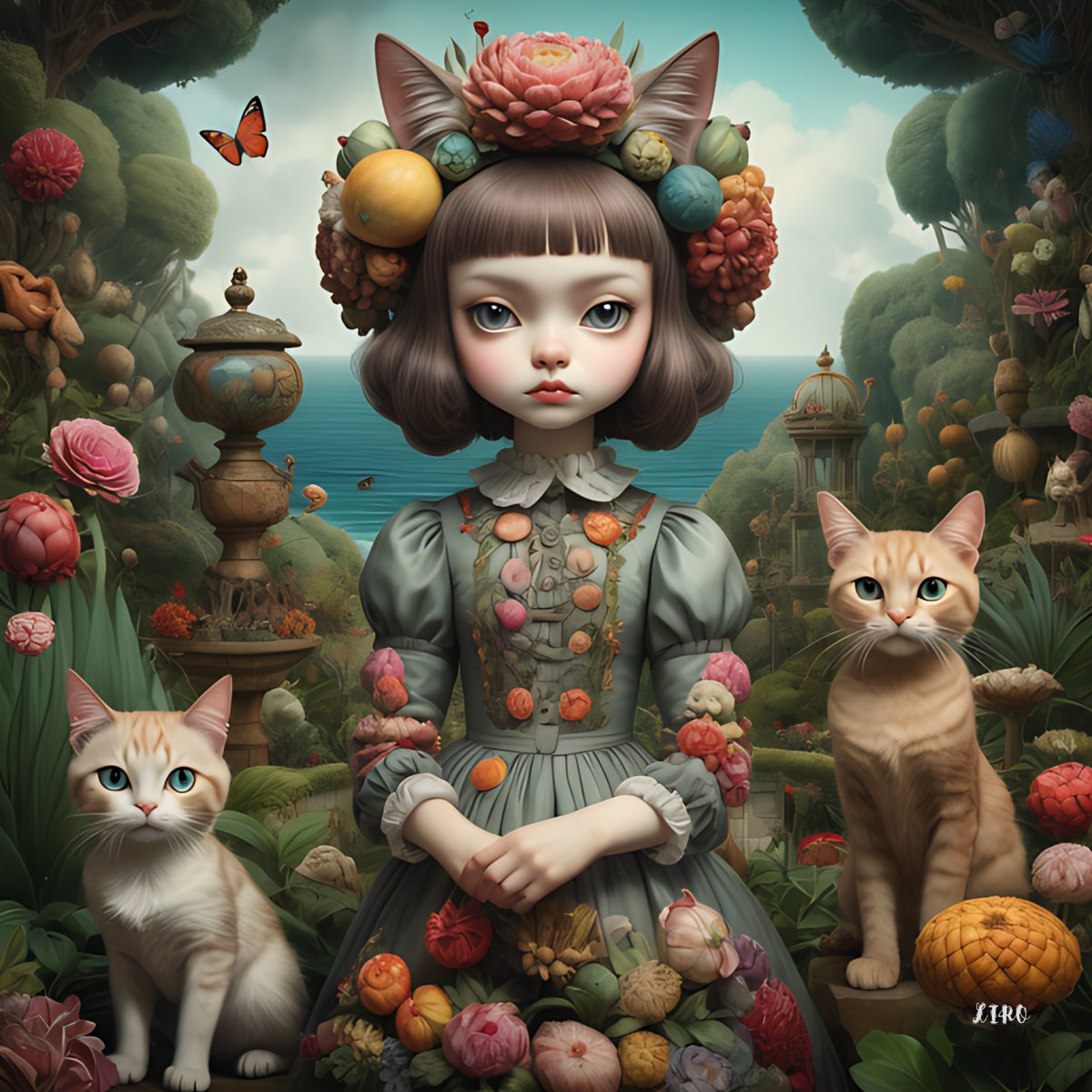 liro_space's tweet photo. Gm & Gn
Hello, fabulous X fam and friends!
Thank you for all your likes, reposts, and support!
Have a wonderful day!
I always appreciate your warm heart.
❤️🥰💖😸🩵🌸
#generativeart #aiart #ImagineArt #FortTalk #MindScapeRealism https://t.co/Uq1hcArH9M