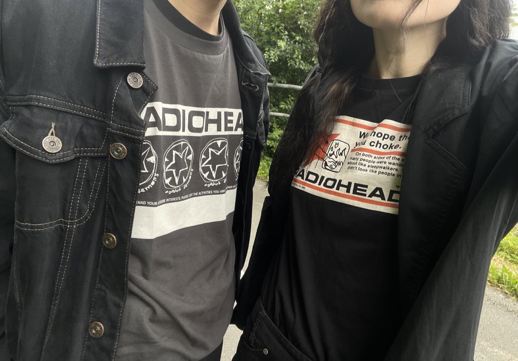 radiohead gf and radiohead bf