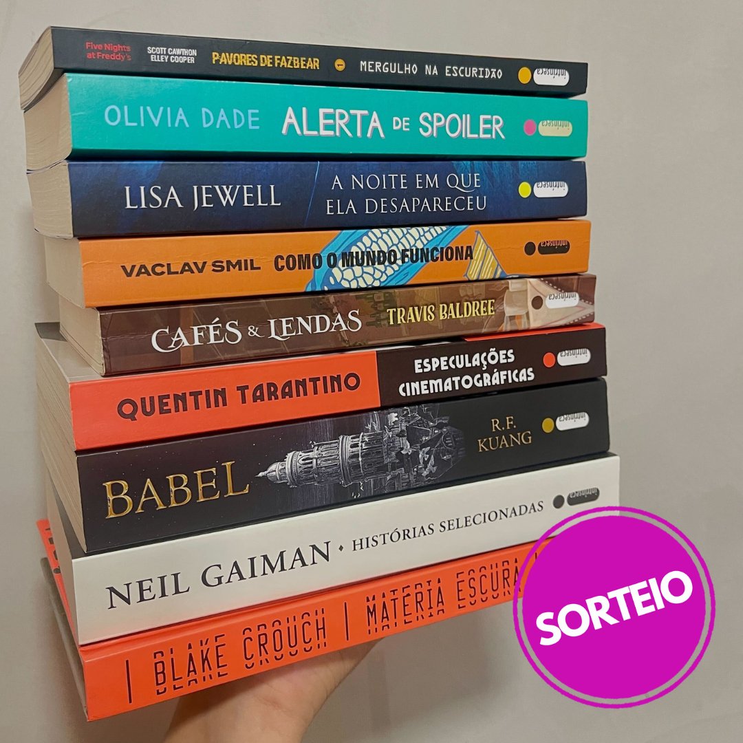 intrinseca's tweet image. Confira o sorteio da semana em comemoração ao Dia da Toalha! 👓❤️

Siga o nosso perfil, dê RT neste post PUBLICAMENTE e preencha o formulário: bit.ly/3QWSqGA

O resultado será anunciado no dia 28/05, terça-feira. Boa sorte!