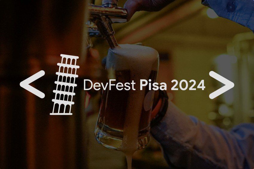 🎉🍻 DevFest Pisa Beer Party 🍻🎉

As every year, the famous DevFest Pisa beer party is happening! 🥳

📅 Time: 8:30 PM
📍 Location: "Lo Spaventapasseri" 🍺

Join us for an evening of cheers and networking! 🎊🤝🍻

For more info, follow the link 🔗:devfest.gdgpisa.it/blog/beer-party