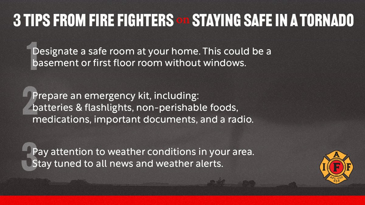 🌪️ With #tornados leaving a trail of destruction across Iowa this week and storm activity moving to other parts of the U.S., we want to remind you to share these tips with your community to help prepare for a weather emergency.