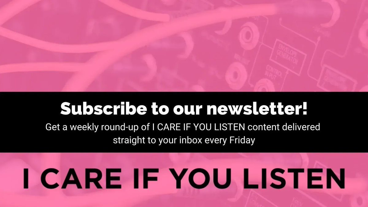 Get the latest music events straight to your mailbox every Friday. We send out a round-up of new content on the site, plus a highlight from the archives. Subscribe here and never miss an article again: buff.ly/3LPY8IL