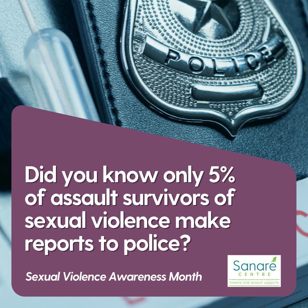 SanareCentre's tweet photo. There are several reasons why a sexual assault might not be reported such as, victim blaming or fear or repercussions. Unfortunately, sexual violence the most under‑reported crime in Canada.
Learn more: https://t.co/mlYrfv52cH

#sexualviolence #sapm #sexualassaultpreventionmonth https://t.co/fYOnQywtMk