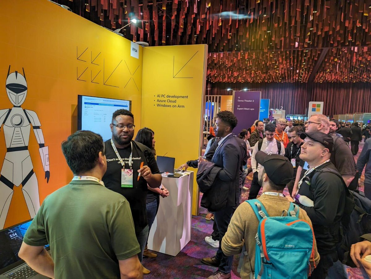 ArmSoftwareDev's tweet photo. Over and out, #MSBuild! 

We've had a great time meeting our community in Seattle and had some fantastic conversations about building #onArm. 

Thank you to everyone who made this event a great one! 👏 https://t.co/6ZMdygbGfP