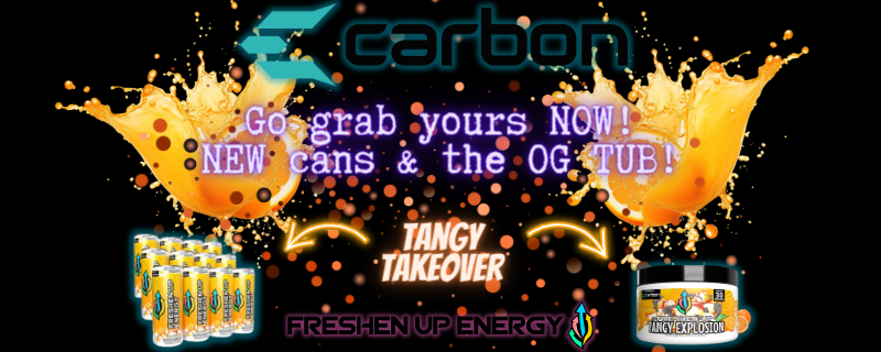 DoggieStyleGame's tweet photo. #TangyTakeover
If you guys need some "Carbon~Nation" 😏in your life...👇🏼
Then RUN & GRAB you some TANGY 🍊EXPLOSION🔥
Made by @DrinkFreshenUp & @CarbonG_Group
2 BANGING choices:🤪
Fresh CANS or The OG TUBS🙌🏼
Be sure to use code Doggie for 20% off💯
https://t.co/v6cNOmsnr7 https://t.co/bOZPBJF5pN