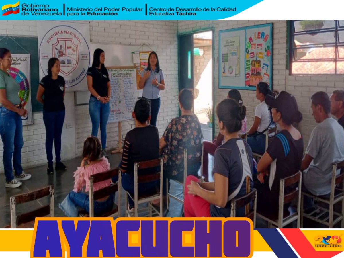 #23Mayo2024  Acompañamiento Esc. Nac. #JoséMaríaRosalesÁlvarez. Cumplimiento orden de operaciones No 31 de fecha 06 de mayo. Participación de organizaciones sociales. Levantamiento de la situación histórica y actual.
<a href="/_LaAvanzadora/">Yelitze Santaella</a> 
<a href="/Berzabethg1/">Berzabethgandicaoficial</a> 
<a href="/cdceayacucho/">CDCE Municipio Ayacucho</a> 
<a href="/CDCETachira/">CDCE Táchira</a>