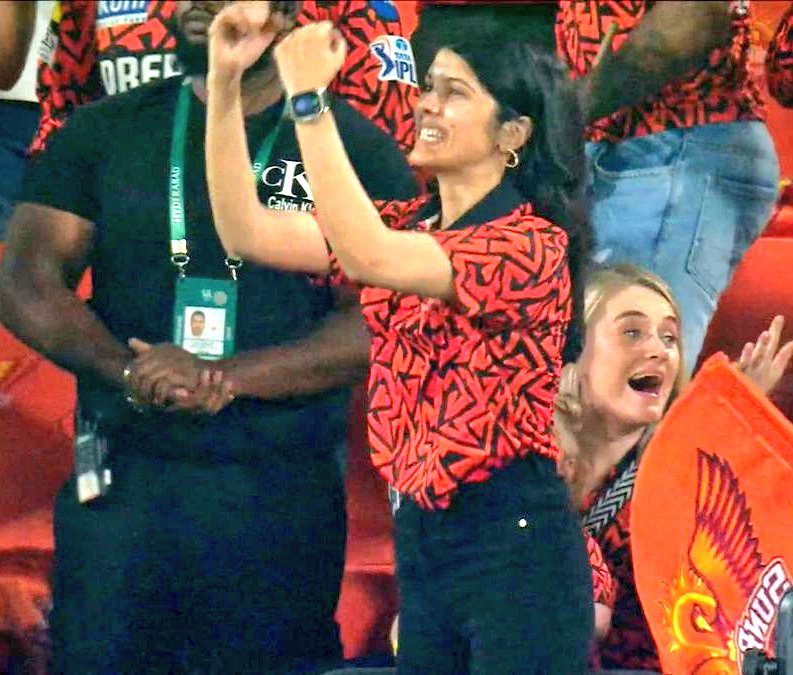 jaima7017's tweet photo. Srh entry the final congratulations SRH wow.

#SRHvsRR https://t.co/LBpfsTt0CT