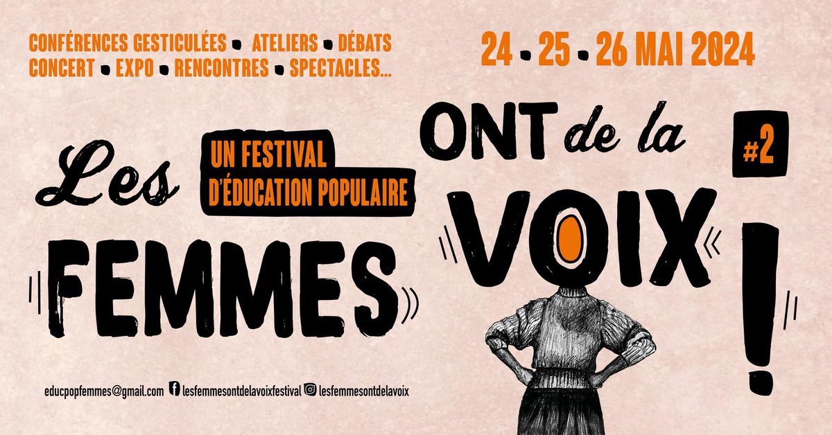 Je serai ce week-end à un super festival, « Les femmes ont de la voix », pour parler de mon livre « 2€ de l’heure, la face cachée de l’intégration à la française ». Rdv dimanche 15h à la cantine Pas Si Loin à Pantin, pour une rencontre littéraire suivie d’une vente dédicace ✨