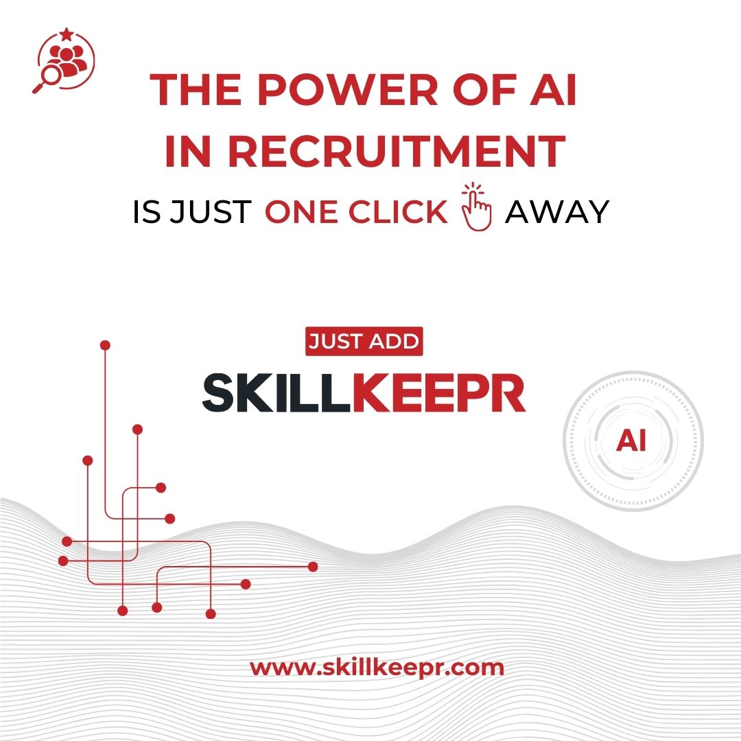 Skillkeepr uses AI to analyze candidate resumes, matching the best fit for the role. 
10 powerful features in one solution.

Visit skillkeepr.com and Enjoy 30 days free trial.

#hiringmadeeasy #talentportal #recruitment #AItechnology  #skillkeepr #Diversity #Inclusion