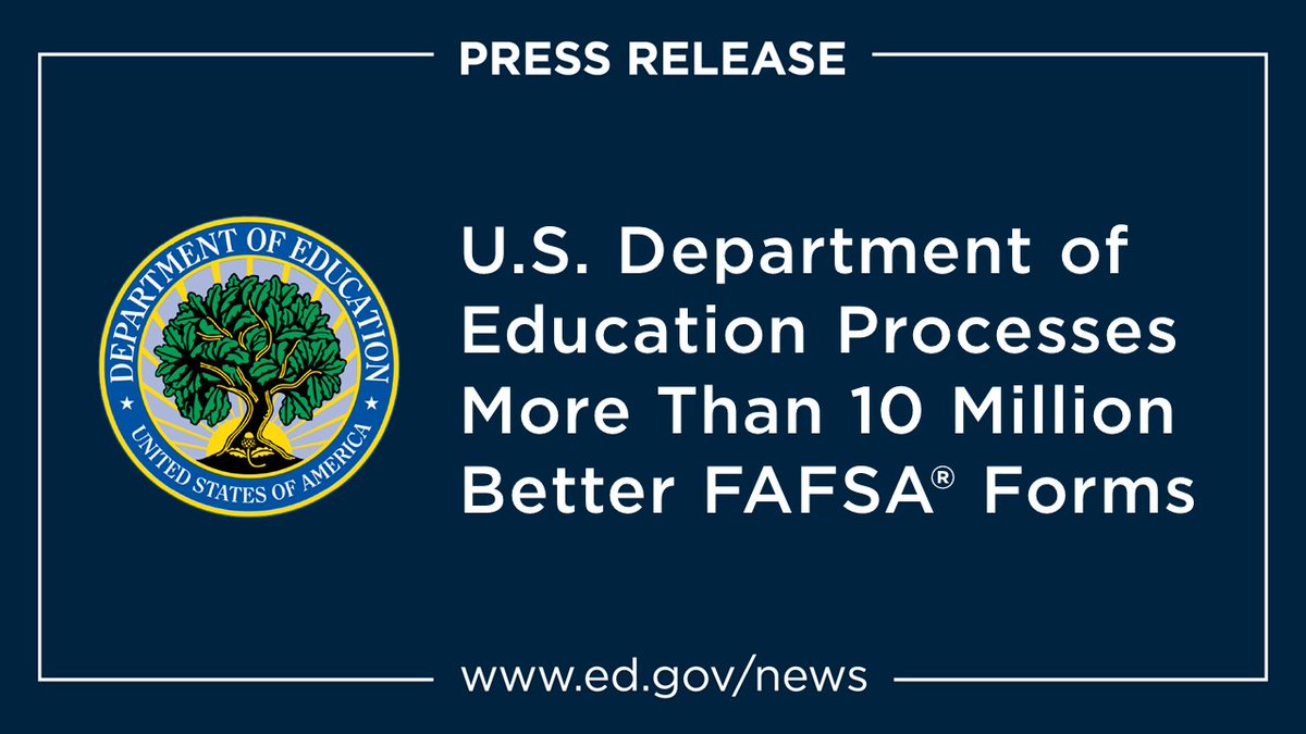 U.S. Department of Education tweet media