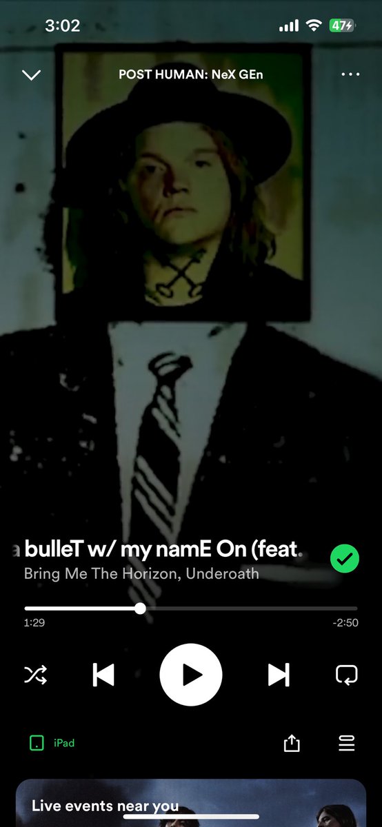 rounizakmark's tweet photo. BMTHの新作、4曲目もやばいけど個人的にはunderoath色マシマシの7曲目が激アツ
この泣きメロ最高よやっぱ https://t.co/mUyMOM5N9k