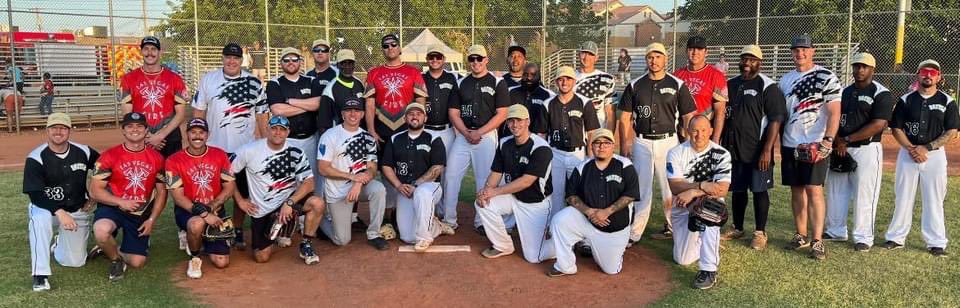 Battle of the Badge's Inaugural Softball Game was a great success. LVFR & @ClarkCountyFD team up to take on @LVMPD . We are proud to say FIRE WON!!! 🔥 Thank you to all who made this happen. The opportunity to support the Bolden Little League teams was an honor!