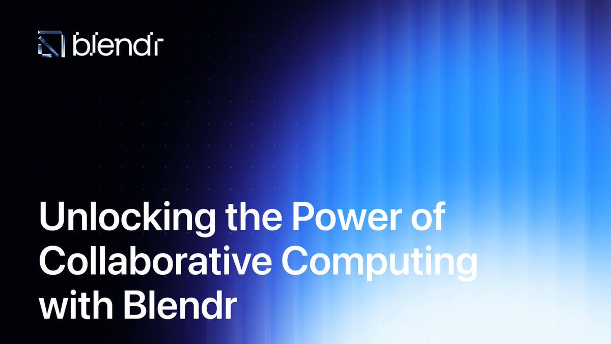 Unlocking the Power of Collaborative Computing with Blendr 🤝

Let’s explore how Blendr’s Collaborative Computing feature empowers teams to work together more effectively on complex projects!

🌐 Shared GPU Resources

With Blendr, teams can pool GPU resources, allowing multiple