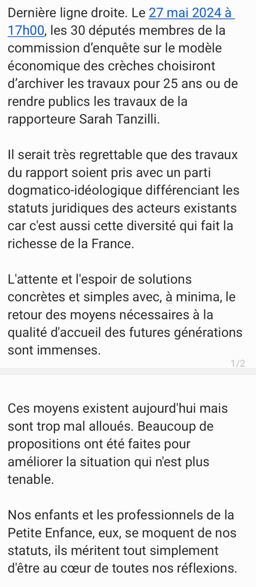 Dernière ligne droite