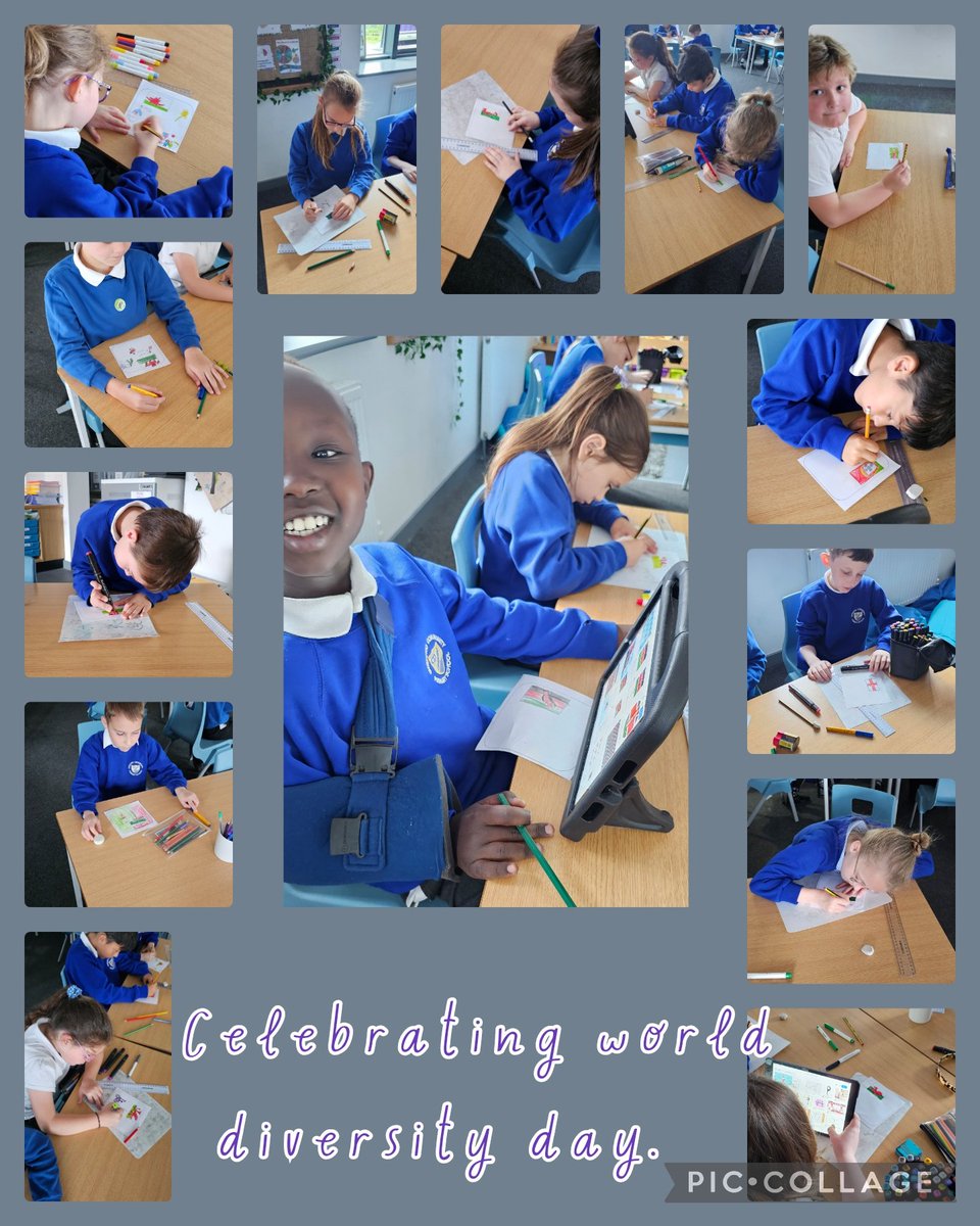 Today, the children celebrated World diversity day, in dosbarth Conwy, we have children from Wales, England, Portuguese, and Kenya. 🏴󠁧󠁢󠁷󠁬󠁳󠁿🇵🇹🇰🇪🏴󠁧󠁢󠁥󠁮󠁧󠁿#teamgwenfro #worlddiverstyday