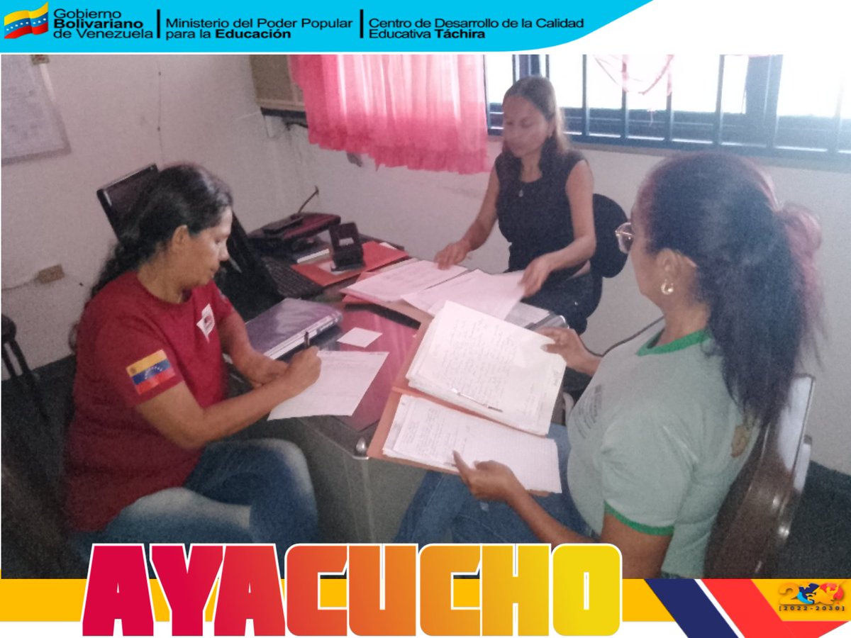 #23Mayo2024 - Atención Esc. Téc. Tulio Febres Cordero. Finalidad: *Revisión de Históricos futuros Técnicos a egresar año 2024.
 *Acompañamiento Coord. de Evaluación, aplicación de circulares. Garantizar el debido proceso.
<a href="/_LaAvanzadora/">Yelitze Santaella</a>
<a href="/Berzabethg1/">Berzabethgandicaoficial</a> 
<a href="/cdceayacucho/">CDCE Municipio Ayacucho</a> 
<a href="/CDCETachira/">CDCE Táchira</a>