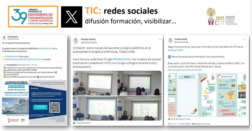 Cuidandoneonato's tweet photo. Gracias por invitarme como ponente en #39JENCOT, mostrando cómo tratamos de gestionar el conocimiento en #pediatrialafe en sus 2 vertientes: profesionales y pacientes/familias
Una oportunidad de visibilizar el trabajo que hacen para ello enfermeras, TCAEs, EIR/MIRs, pediatras💪 https://t.co/Rgt2JczDMI