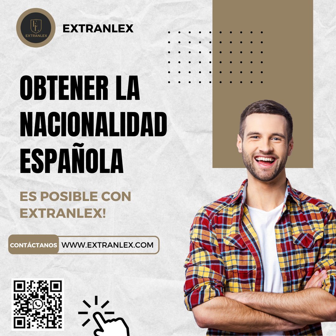 extranlexsl's tweet photo. ¡OBTENER LA NACIONALIDAD ESPAÑOLA ES POSIBLE!

Contáctanos, somos expertos en extranjería.

Con ExtranLex vivir en Europa es posible!

#nacionalidadespañola #españa #europa #europeos #abogados #extranjeria #extranjeros #residencianolucrativa #goldenvisa #actualidad #actual https://t.co/PR765ltjG7