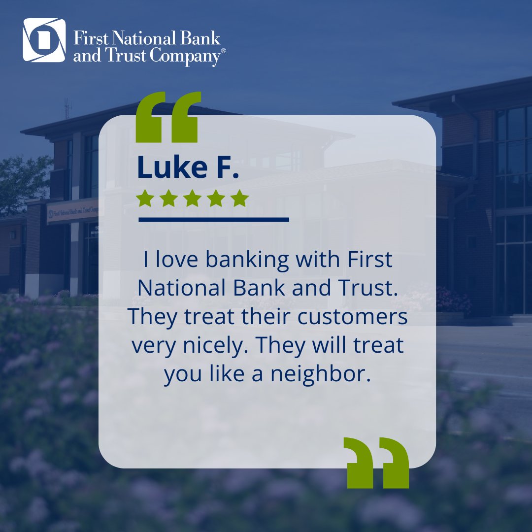 FNBT has been a trusted bank for over 140 years. Make the switch today to see why! trst.in/3T2n6u

#AlwaysHere #KeepingItLocal