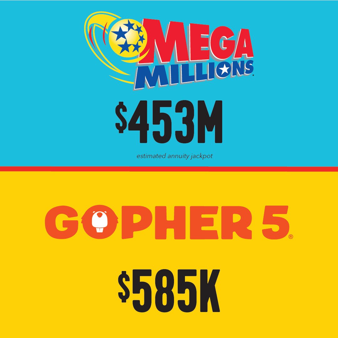 🚨 Jackpot Alert 🚨

Start your long weekend off with some fun by getting in on the #MegaMillions or #Gopher5 jackpot!