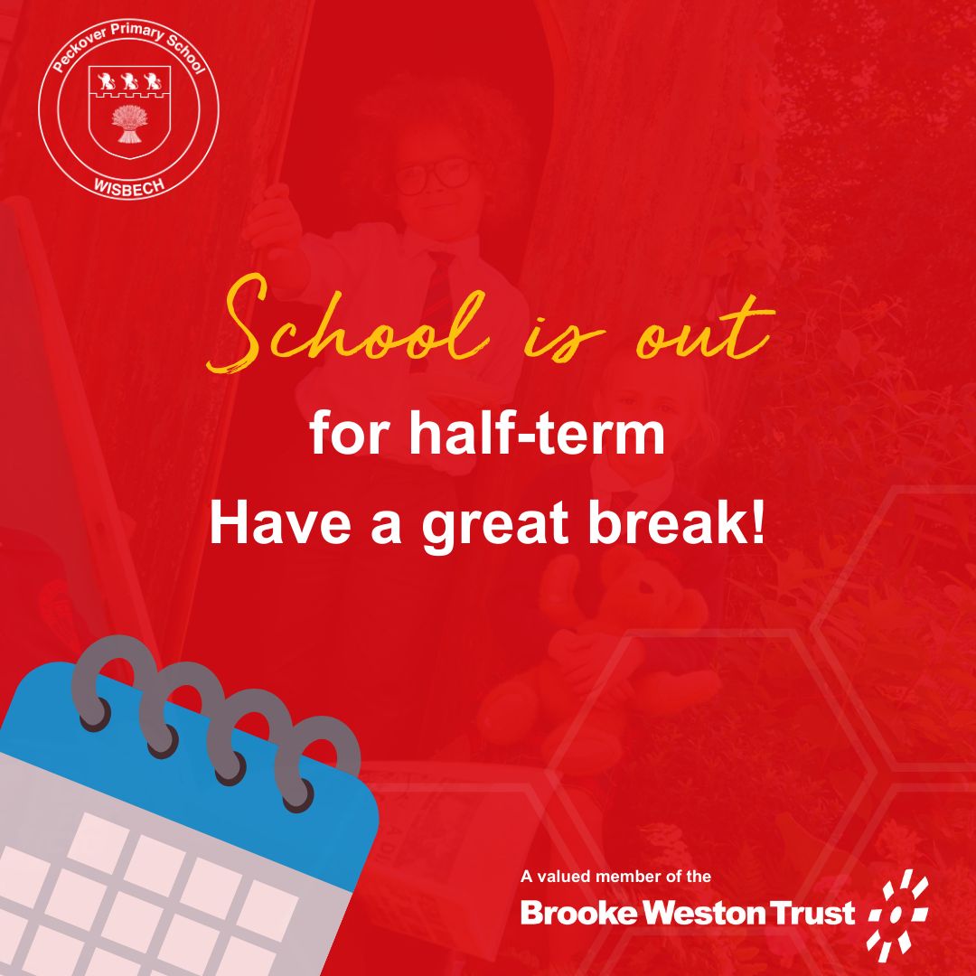 School's out for half term!  Have a great week off and fingers crossed for lots of sunshine!  😎 We look forward to seeing you all back on TUESDAY 4th JUNE!