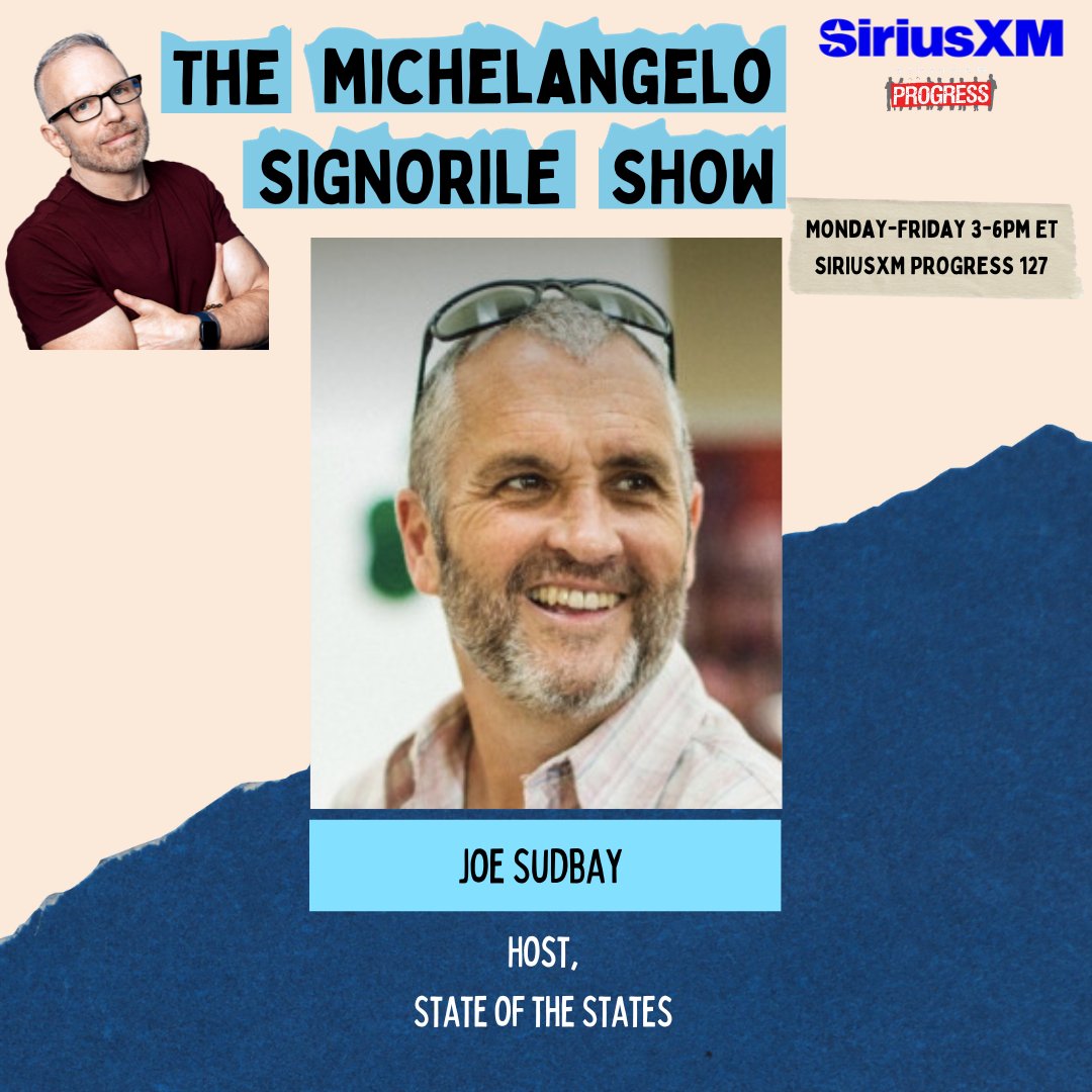 ‼️On Today's @MSignorile Show‼️ @JoeSudbay slams Trump's Bronx rally 🔊Listen Here: SiriusXM.us/Signorile 📞Join the Conversation: 866-997-4748