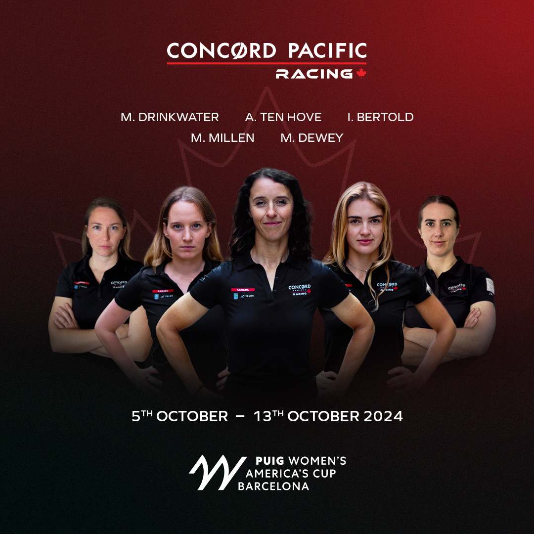 SailCanada's tweet photo. The Concord Pacific Racing squads for Canada’s first-ever campaign at the historic Puig Women’s America’s Cup and UniCredit Youth America’s Cup have been announced.
Details > https://t.co/EK6gn5cYmb
#sail #sailing #sailforall #sailforlife #sailtowin https://t.co/2Yo0gTkBvt