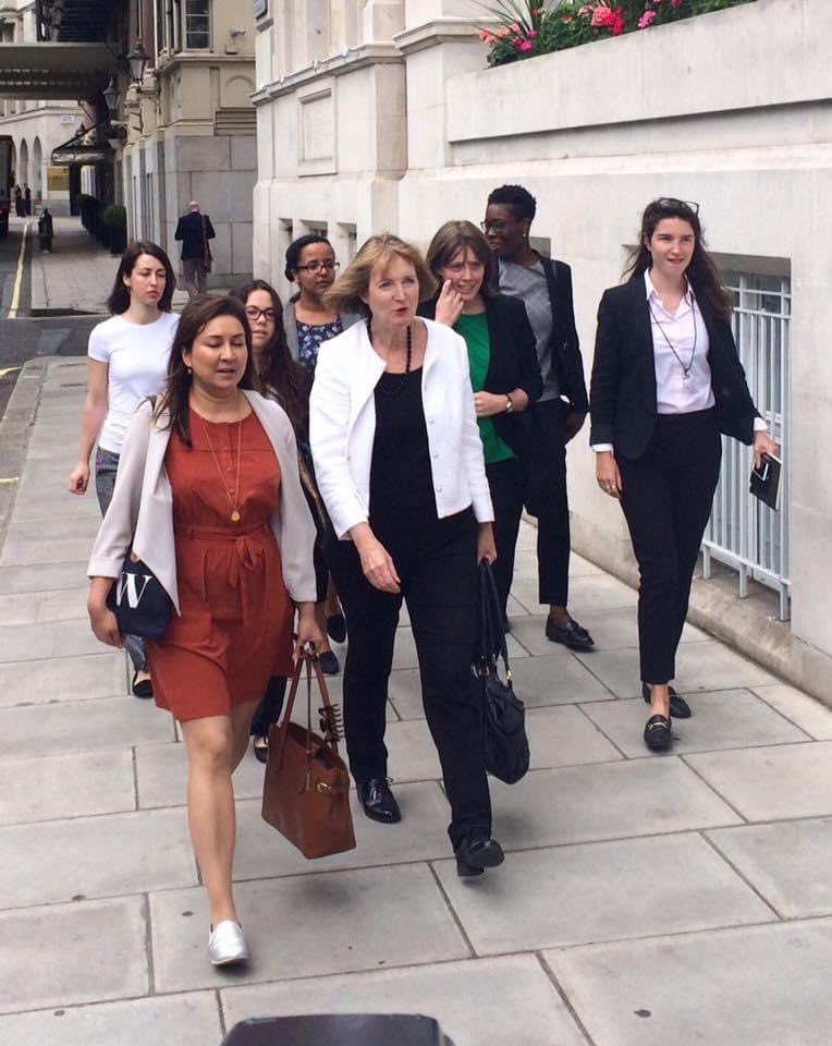 natashacollett's tweet photo. Love this pic. Years ago as an intern in @HarrietHarman’s office - with Harriet, as ever, leading the way for so many of us. Parliament will be poorer without her &amp; her brilliant team. https://t.co/yvS4z2GmvR