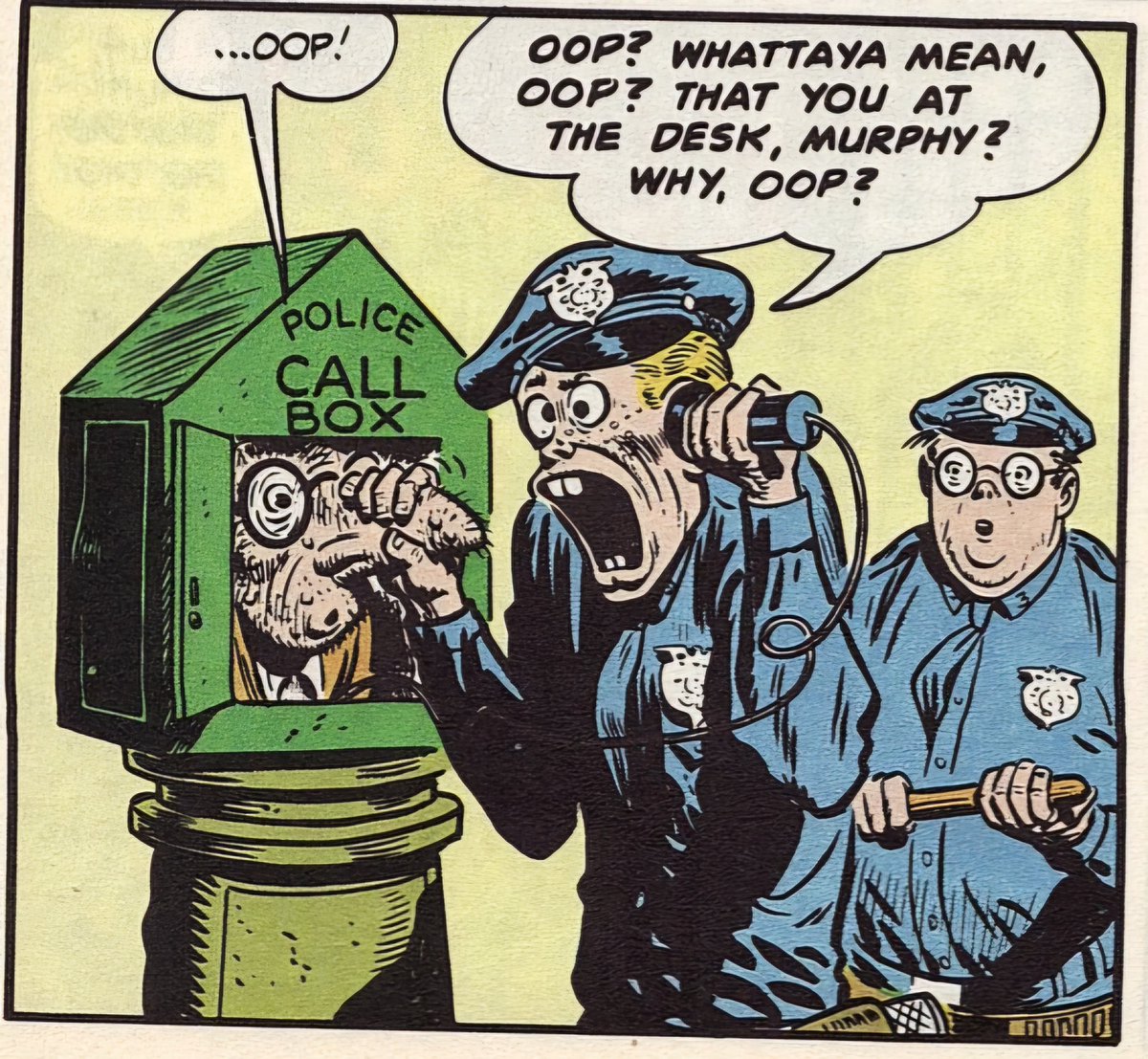 MAD #2 (1952)

Script: Harvey Kurtzman
Art: Bill Elder
Colorist: Marie Severin
Letterer: Ben Oda

#Humor #ComicPanelsILove #Comics #Magazines #CrimeDepartment #ECComics #DCComics