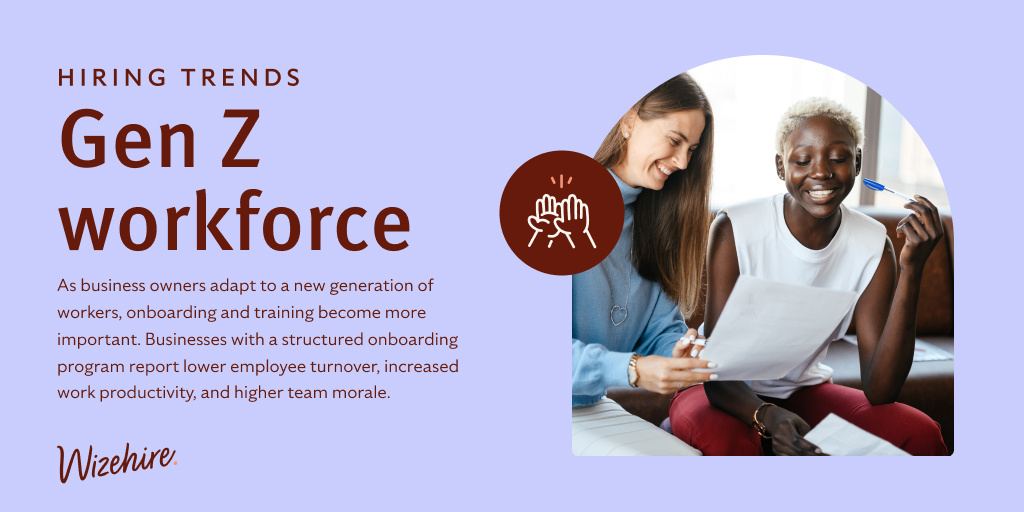The onboarding process is key to the success of your employees and your #businessgrowth. Learn how a strong #onboarding process can lead to lower turnover rates, increased productivity, and a happier team.  🙌 wz.hr/3VfLo2c