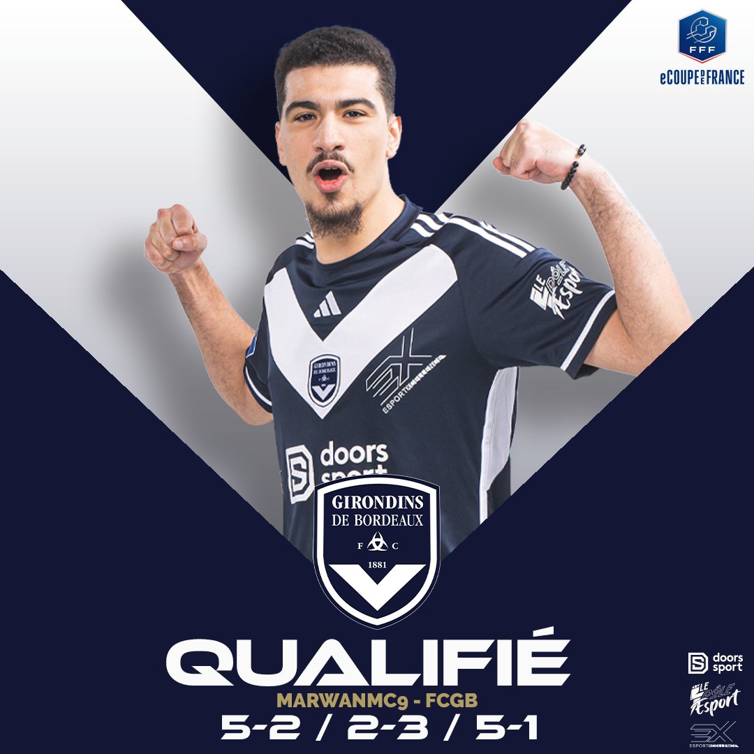 ET LA QUALIF EN QUART DE FINALE DANS LA POCHE ! 🔥💙🤍

🎮 <a href="/MarwanMC9/">MarwanMC9 🇲🇦🇵🇸</a> a remporté 2 matches sur 3 face à <a href="/lucasdinho83/">Lucas</a> ✌️

Rendez-vous demain matin à 9h pour la suite de l'aventure en #eCoupeDeFrance !