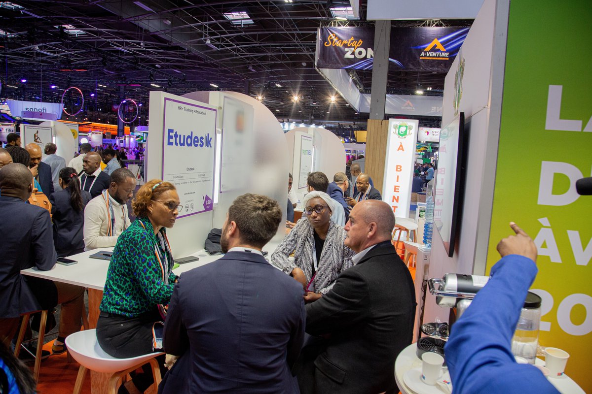 CIVvivatech's tweet photo. #Vivatech2024: Jour 2 riche en découvertes et en rencontres pour la Côte d'Ivoire! 🇨🇮🇫🇷

#Vivatech2024 #CoteDIvoire #Innovation #Numérique #Startup #cotedivoire #innovation #technology #transformationdigitale #mtnd #mpjips #jeunessenumerique #PJGouv #Gouvci #cicg #gude https://t.co/OMonuMIHZI