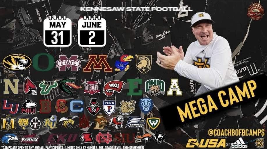 Can’t wait to compete at Kennesaw State on May 31st‼️