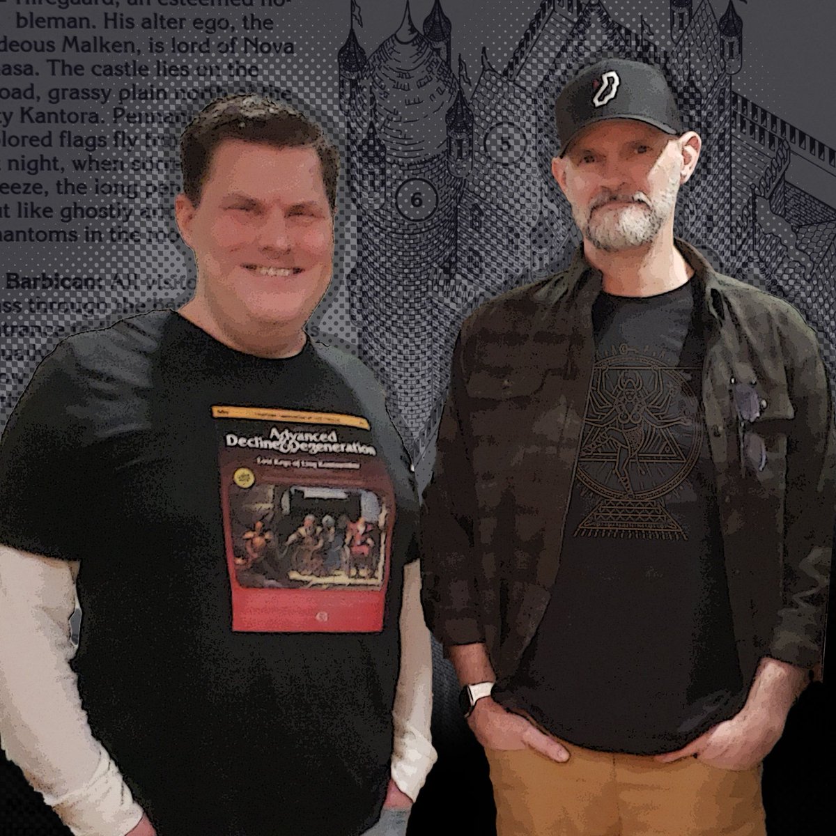 Lebillski's tweet photo. I recently got to play in a killer one-off D&amp;D session led by @daddyrolleda1. Check out his upcoming old-school TTRPG supplement, Alchemy, Demolitions, and Inventions (launching on Kickstarter June 3rd!) #gamerfriends #fantasyrpg #oldschoolessentials https://t.co/MZQsLEJc3p
