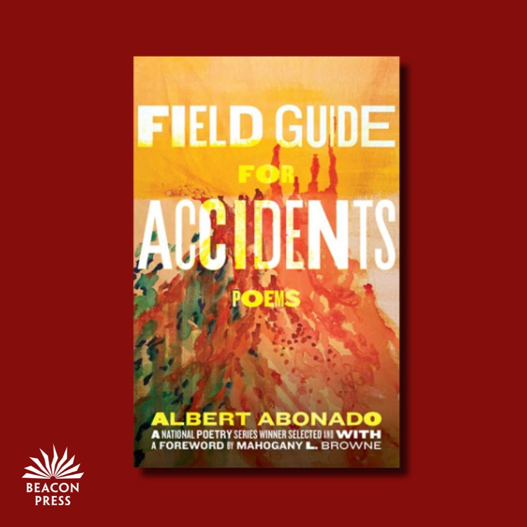 It’s ✨COVER REVEAL✨ Friday for @AlbertAbonado’s FIELD GUIDE FOR ACCIDENTS! His poetry collection is the latest installment in our National Poetry Series, selected by @mobrowne, who also penned the foreword. Watch this space in October! 👀 Cover design: Carol Chu #AAPIHM