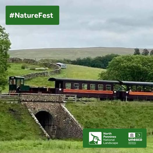 Drop-in for #nature on track #activities suitable for 3-11 yr olds, on 1 June, 10-3, at South Tynedale railway. Trains will be running, pay once & travel all day: adults £16, children (0-17) £8, under 3s free.
NorthPenninesNatureFest.org.uk #northpenninesnaturefest24
#northpennines