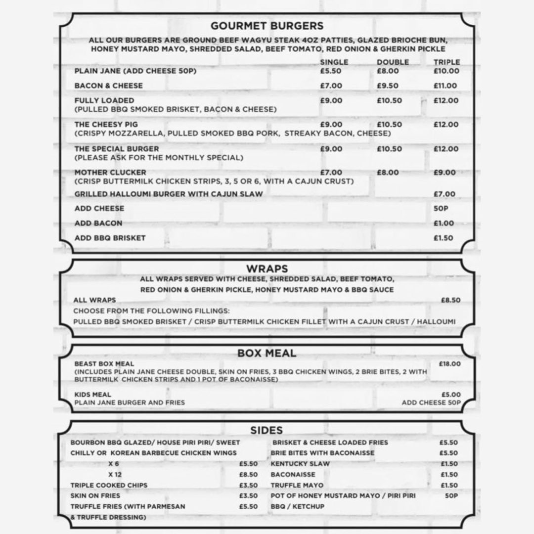 Next week we welcome the incredible @wagyuburgers_asf to Food Truck Thursday🍔😋 serving food from 5-8pm!

Swipe to see the menu 👉👀