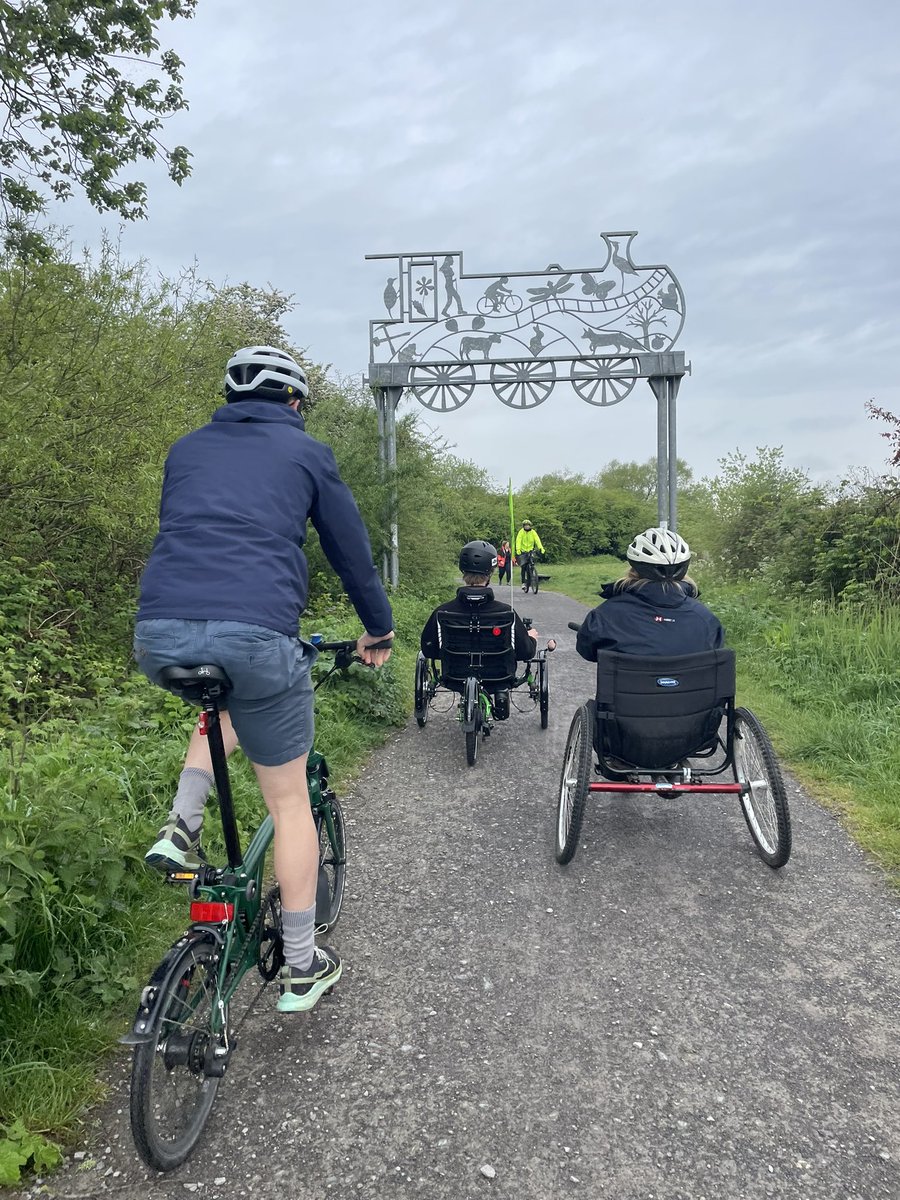 ICE Trikes (@icetrikes) on Twitter photo A great day out with the <a href="/strawbcycles/">StrawberryLineCycleProject</a> near Bristol with <a href="/BritishCycling/">British Cycling</a>. Sally and the team were receiving their new ICE Trikes as part of the British Cycling #Limitless disability cycling project. The Strawberry line is a beautiful community cycle hire project that has 9 miles A great day out with the <a href="/strawbcycles/">StrawberryLineCycleProject</a> near Bristol with <a href="/BritishCycling/">British Cycling</a>. Sally and the team were receiving their new ICE Trikes as part of the British Cycling #Limitless disability cycling project. The Strawberry line is a beautiful community cycle hire project that has 9 miles