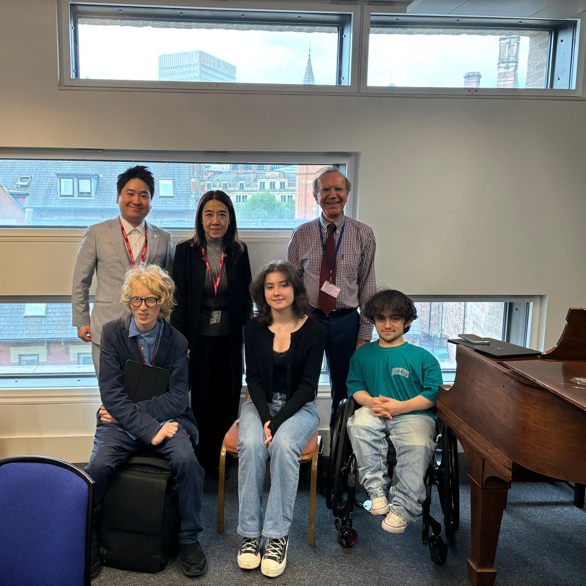 Wonderful to welcome Prof. Ding Ying and Dr. Peng Rongxin from the #上海音乐学院附中 (Middle School attached to the Shanghai Conservatory of Music) to <a href="/Chethams/">Chetham's School of Music</a> composition department! Thank you so much for such an inspiring masterclass - we hope you will visit us again soon!