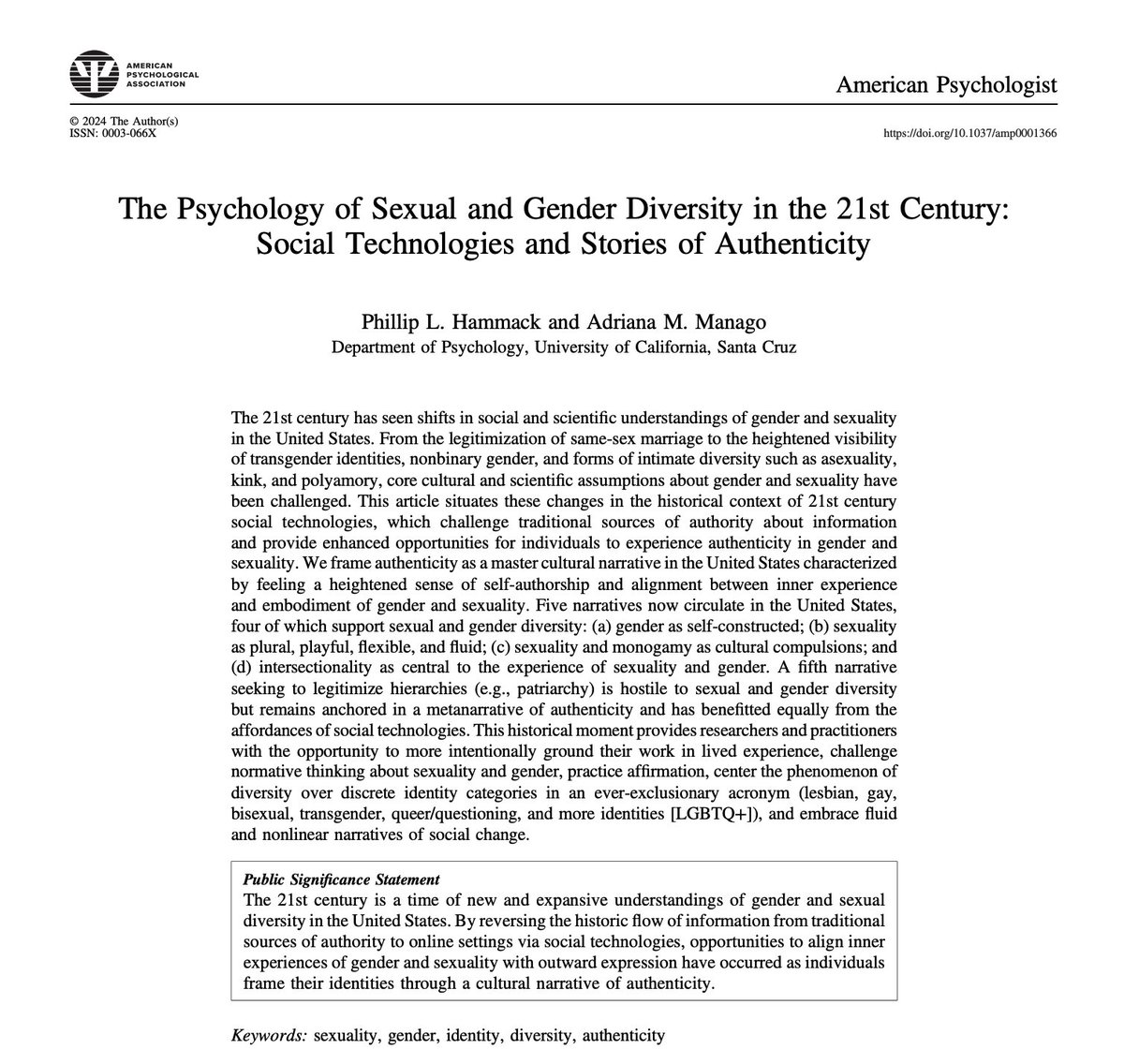 Phil Hammack, PhD tweet media