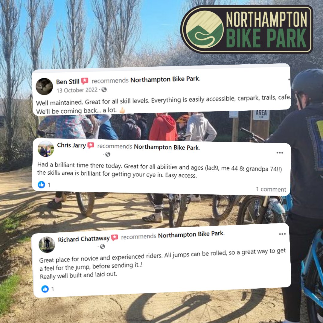 Visit Northampton Bike Park this May half term. To find out more visit - northamptonbikepark.org